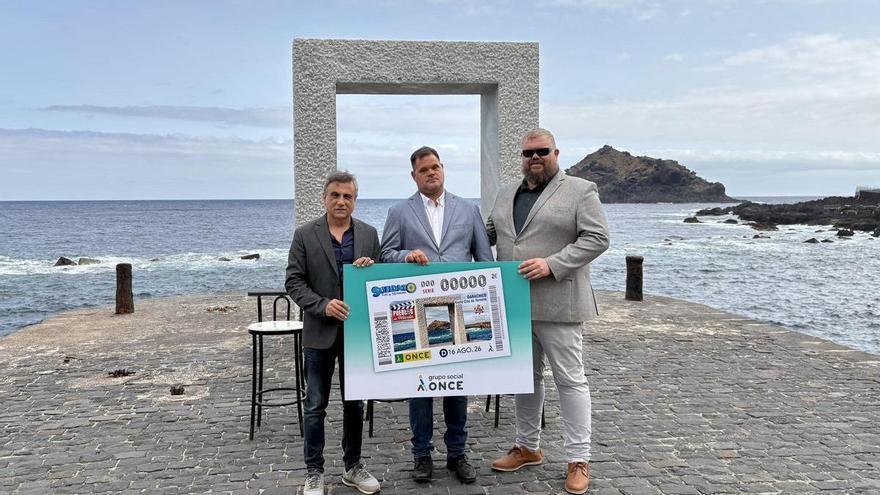 Garachico protagoniza el cupón de la ONCE en la serie ‘Pueblos de película’