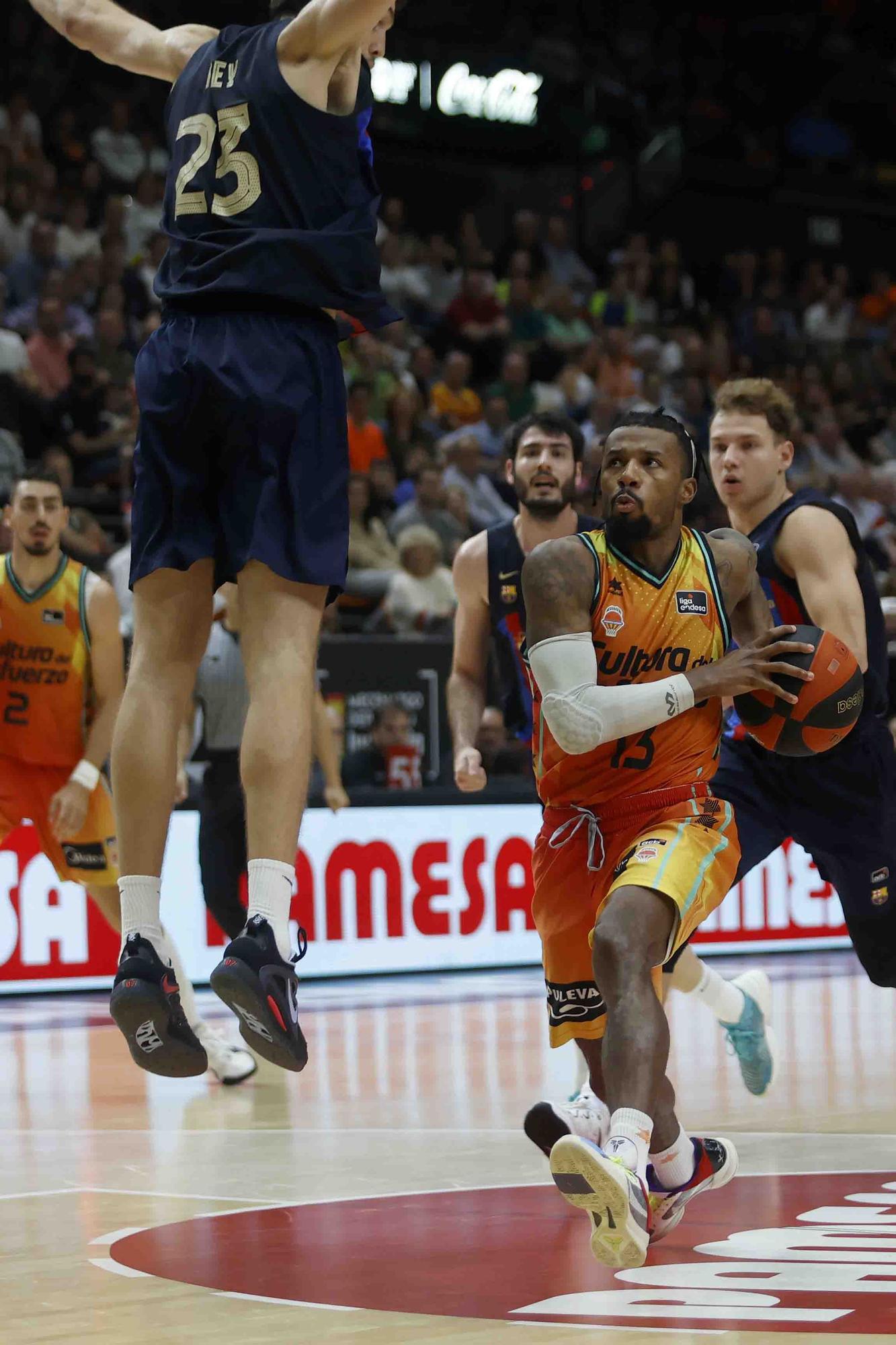 Partido Valencia Basket- F.C.Barcelona