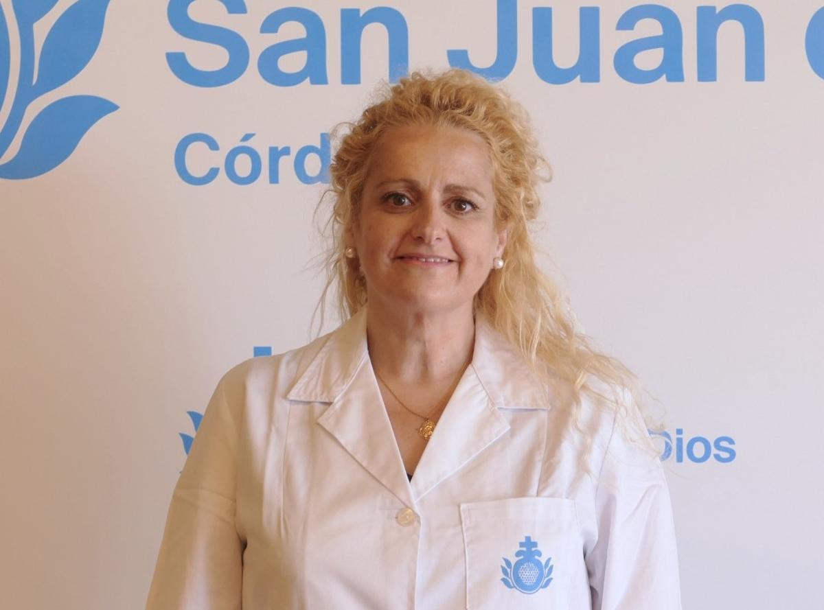 La doctora Setefilla Torrent, del hospital San Juan de Dios de Córdoba.