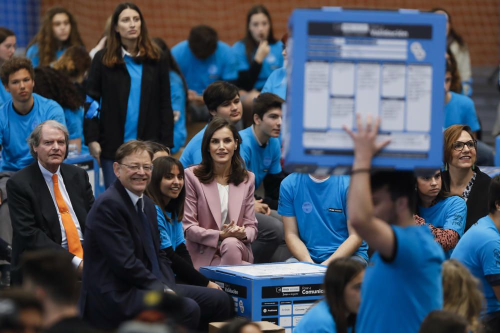 La reina Letizia asiste a los Premios de la Fundación Princesa de Girona de Investigación Científica en la UPV