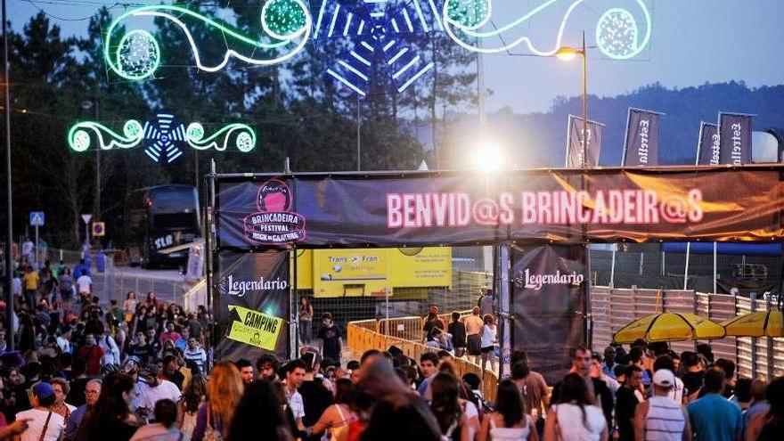 Instalaciones del Festival Brincadeira, en su edición de 2012.