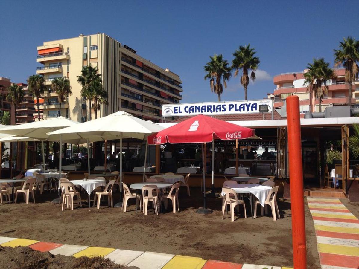 El Canarias, un chiringuito ubicado en Torremolinos