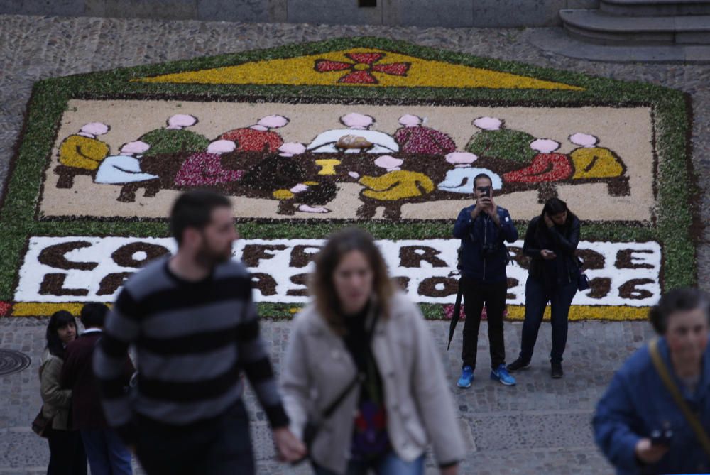 Catifes de Corpus a Girona