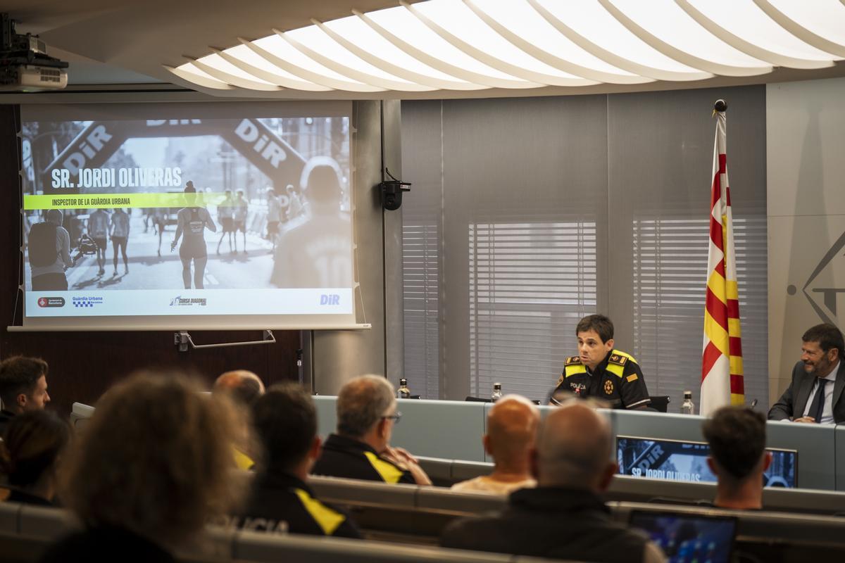Presentación de la Cursa DIr Guàrdia urbana 2025