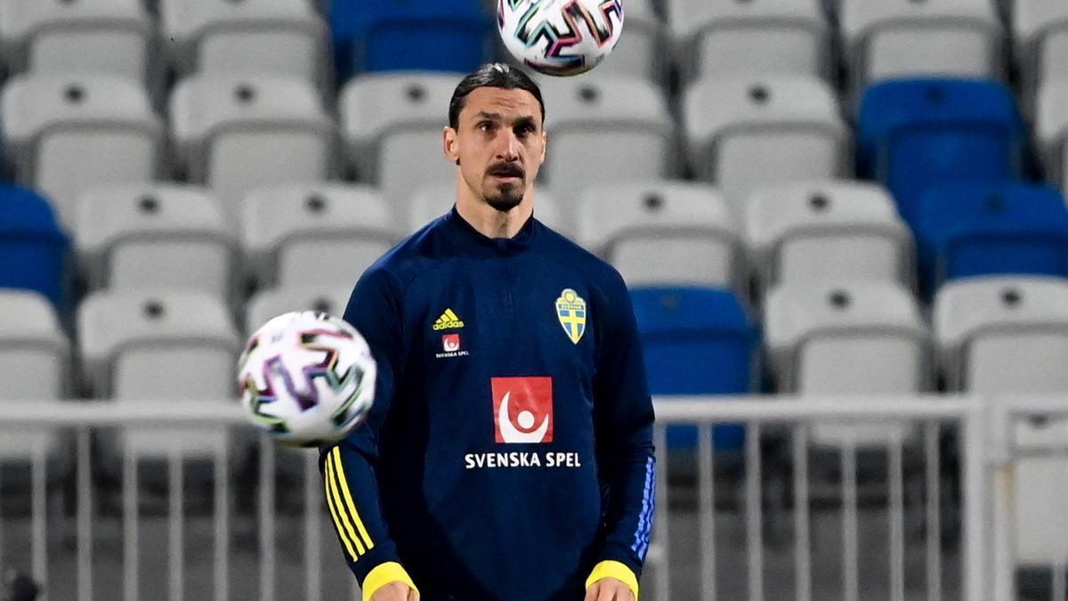 Ibrahimovic, baja para la Eurocopa.