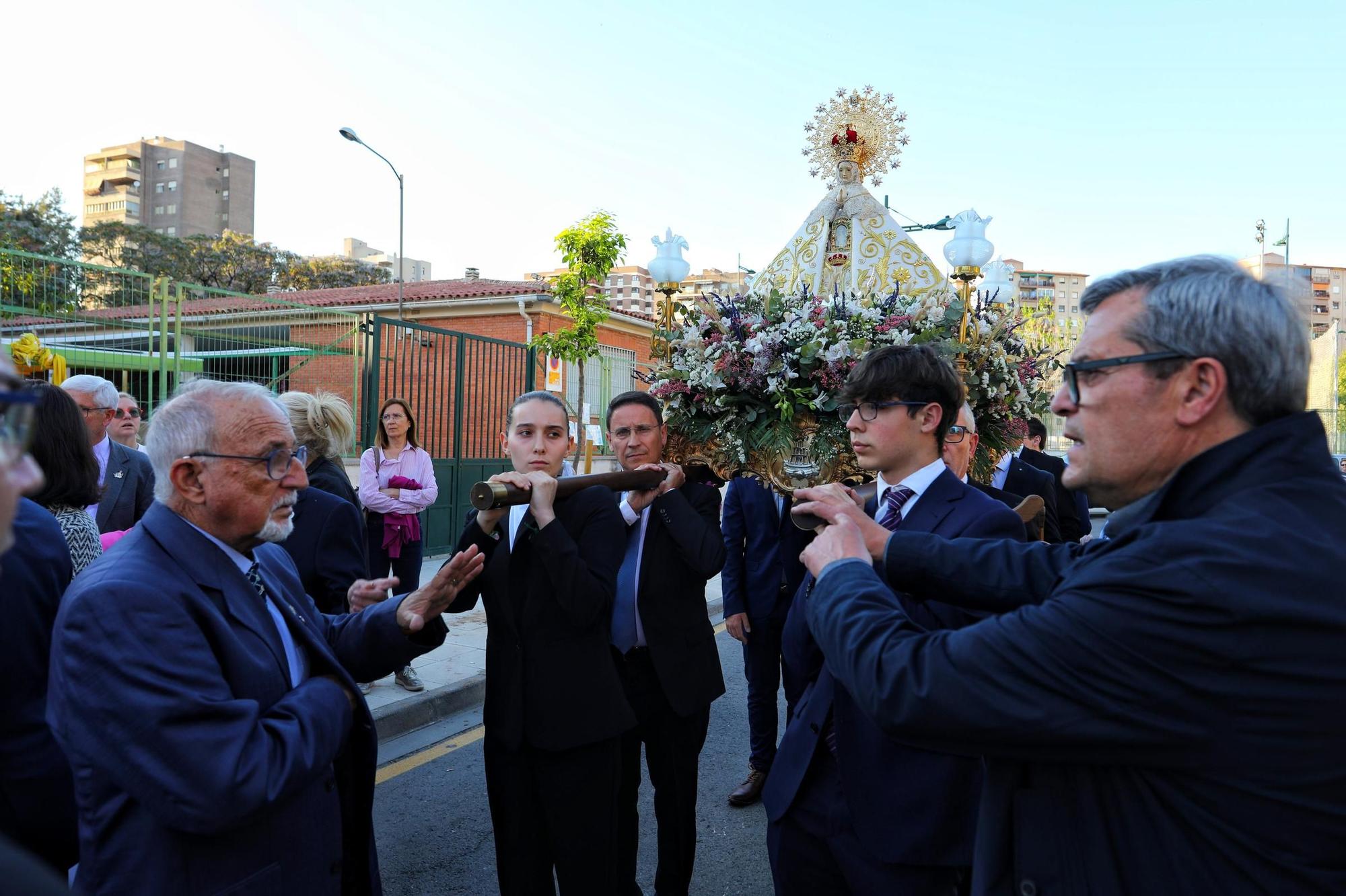 Las imágenes de la llegada de Lleó a a la iglesia de Santo Tomás de Villanueva