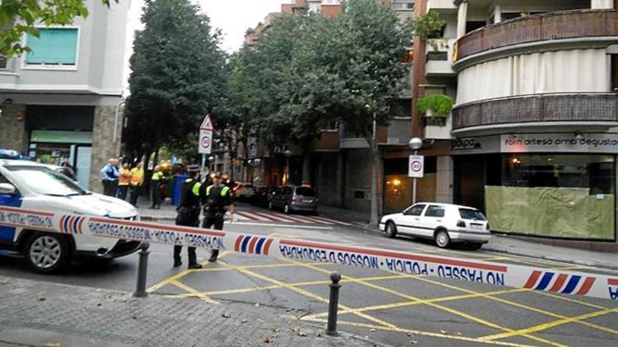 Alarma per un petit incendi en un pis del carrer Carrasco i Formiguera, a Manresa