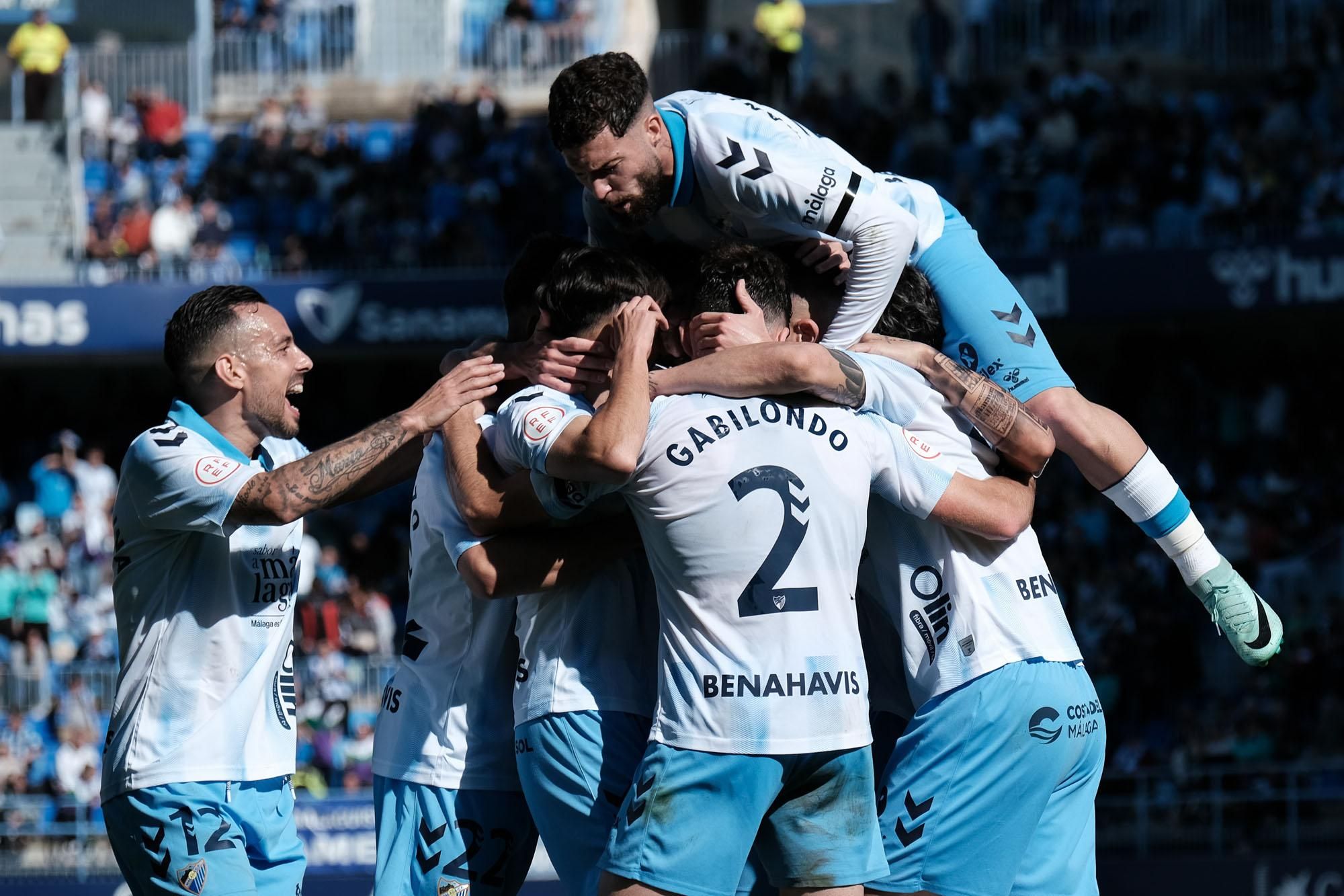 El Málaga CF - Atlético Baleares, en fotos