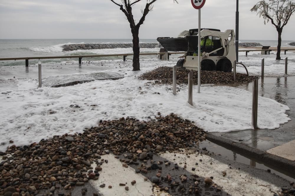 Fort onatge al litoral gironí