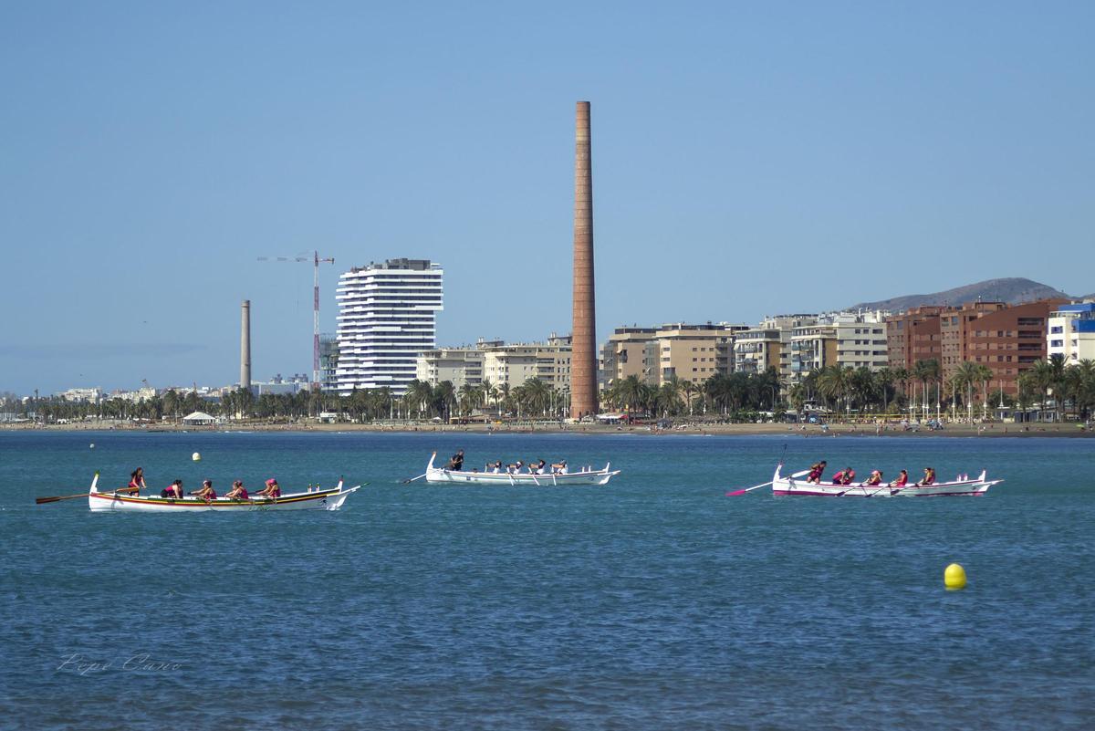 La Liga de Barcas de jábega llega a Huelin.