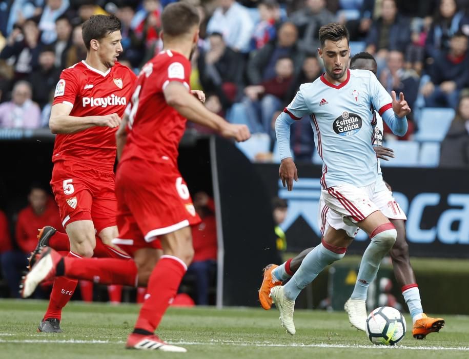 Galería de imágenes con las mejores fotografías de la goleada del Celta al Sevilla (4-0) en Balaídos.