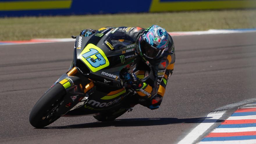 Celestino Vietti, ganador de Moto2 2022 en el circuito de Termas de Río Hondo