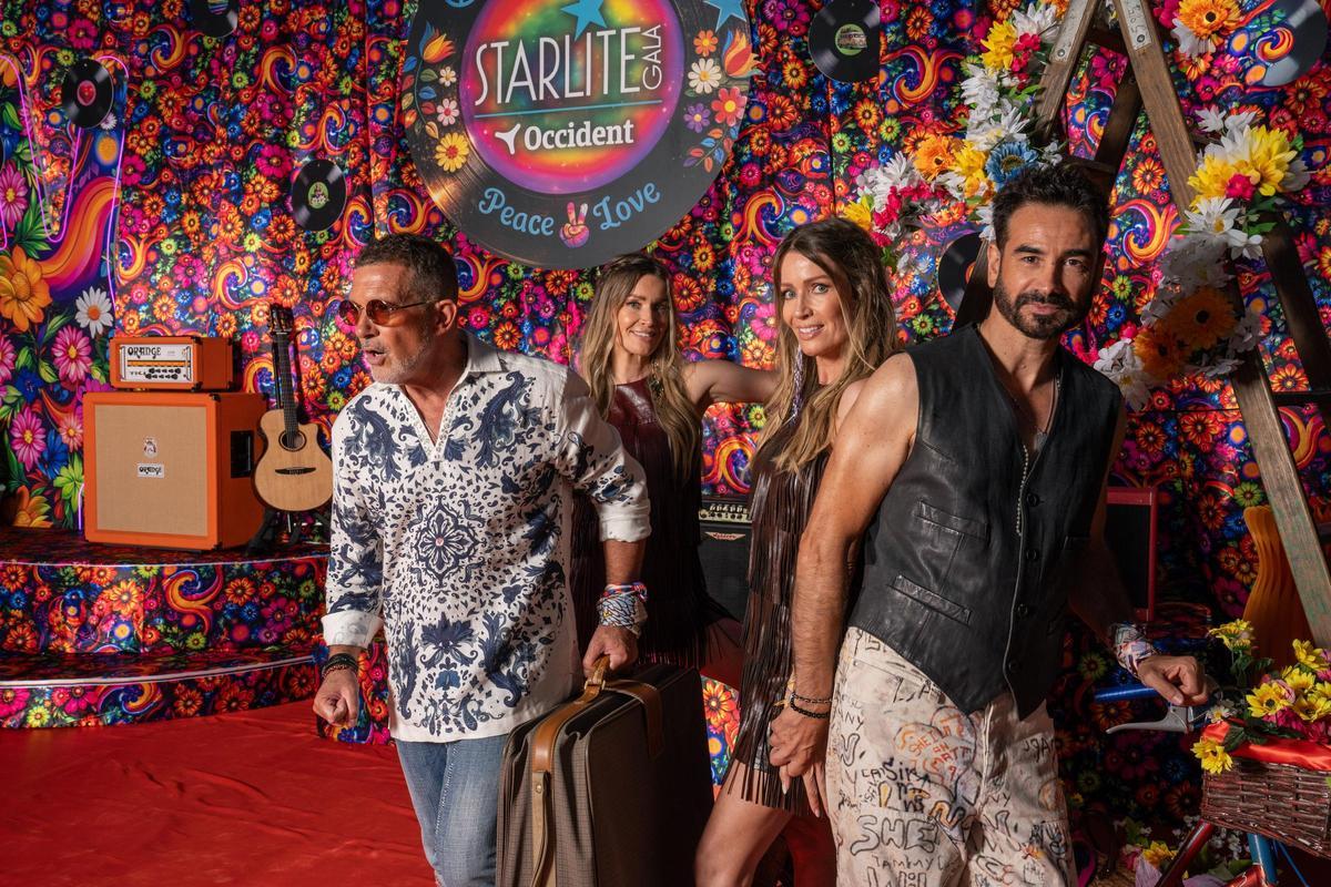 Antonio Banderas, Nicole Kimpel, Barbara Kimpel y Frederic Lerner Antonio Banderas, Nicole Kimpel, Barbara Kimpel y Frederic Lerner
