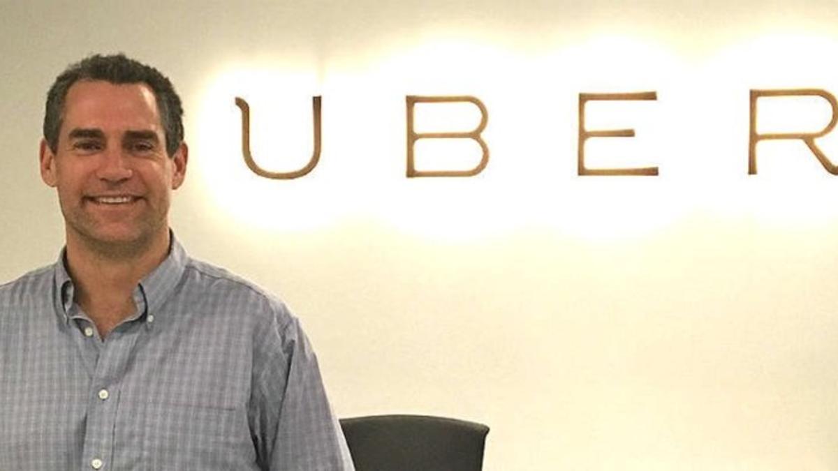 Cameron Poetzscher, el exdirectivo de Uber acusado de acoso sexual.