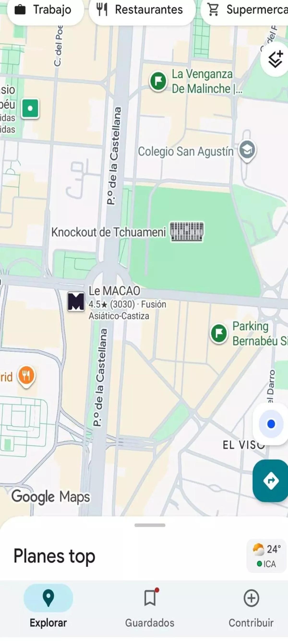 Hackean el Santiago Bernabéu en Google Maps y lo renombran con mensajes provocadores.