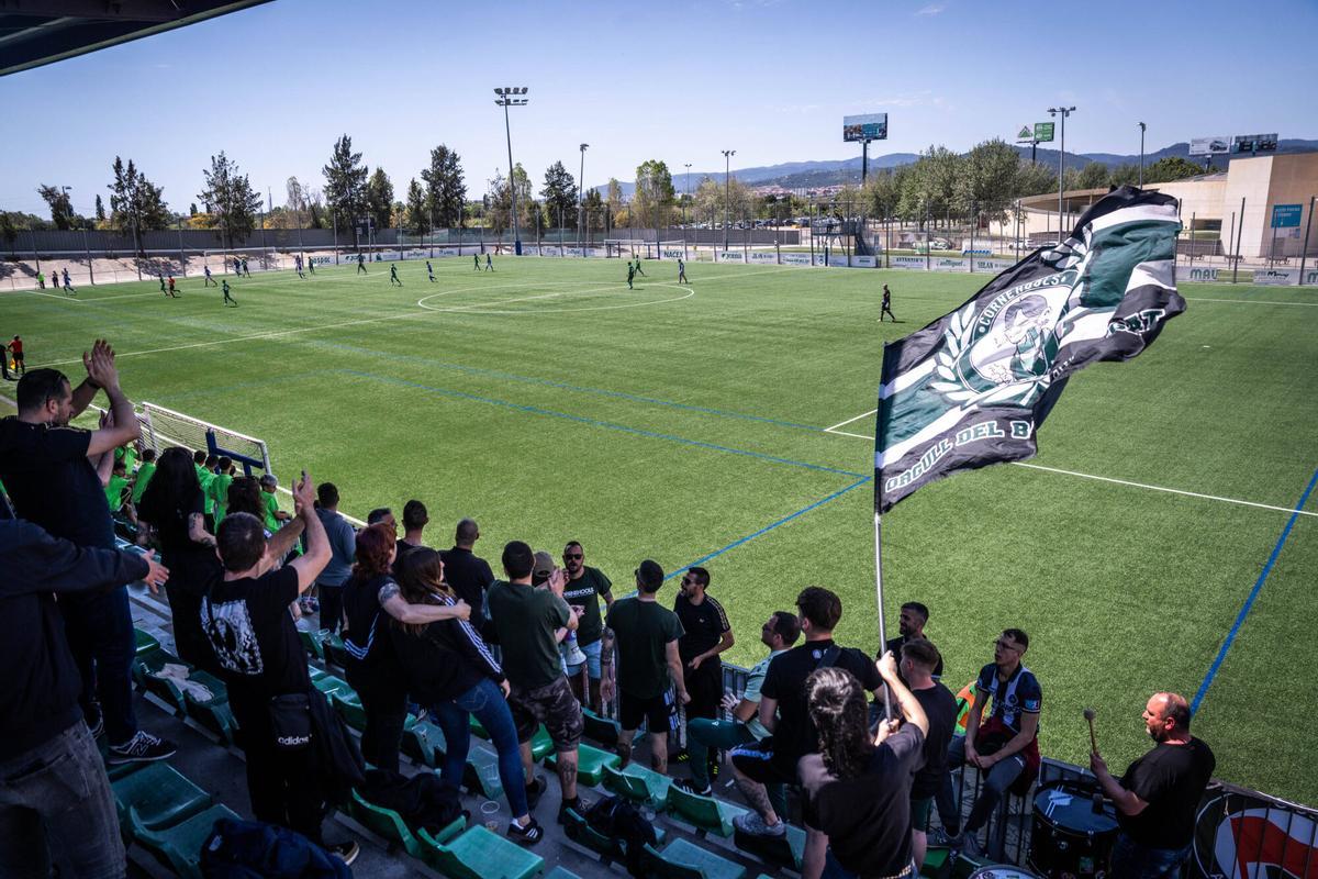 Primer partido del Cornellà después de la compra del club por parte de Leo Messi Primer partido del Cornellà después de la compra del club por parte de Leo Messi