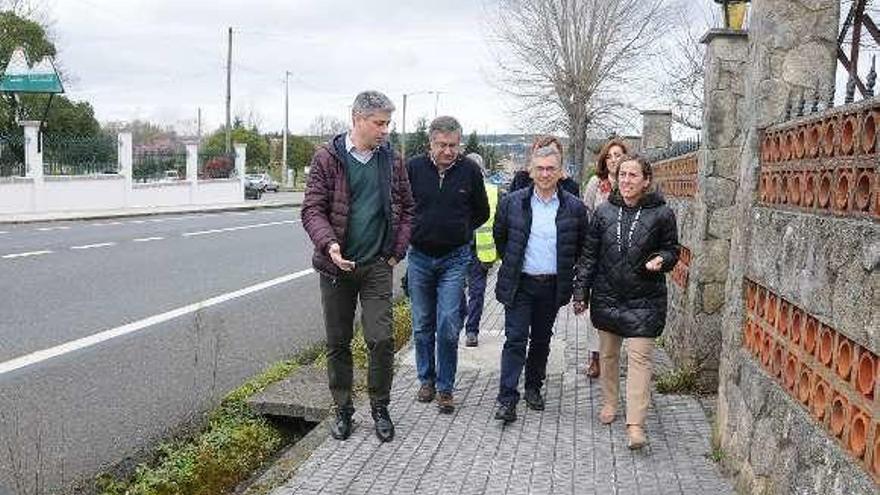 Visita de la conselleira Ethel Vázquez a Pereiro de Aguiar. // FdV