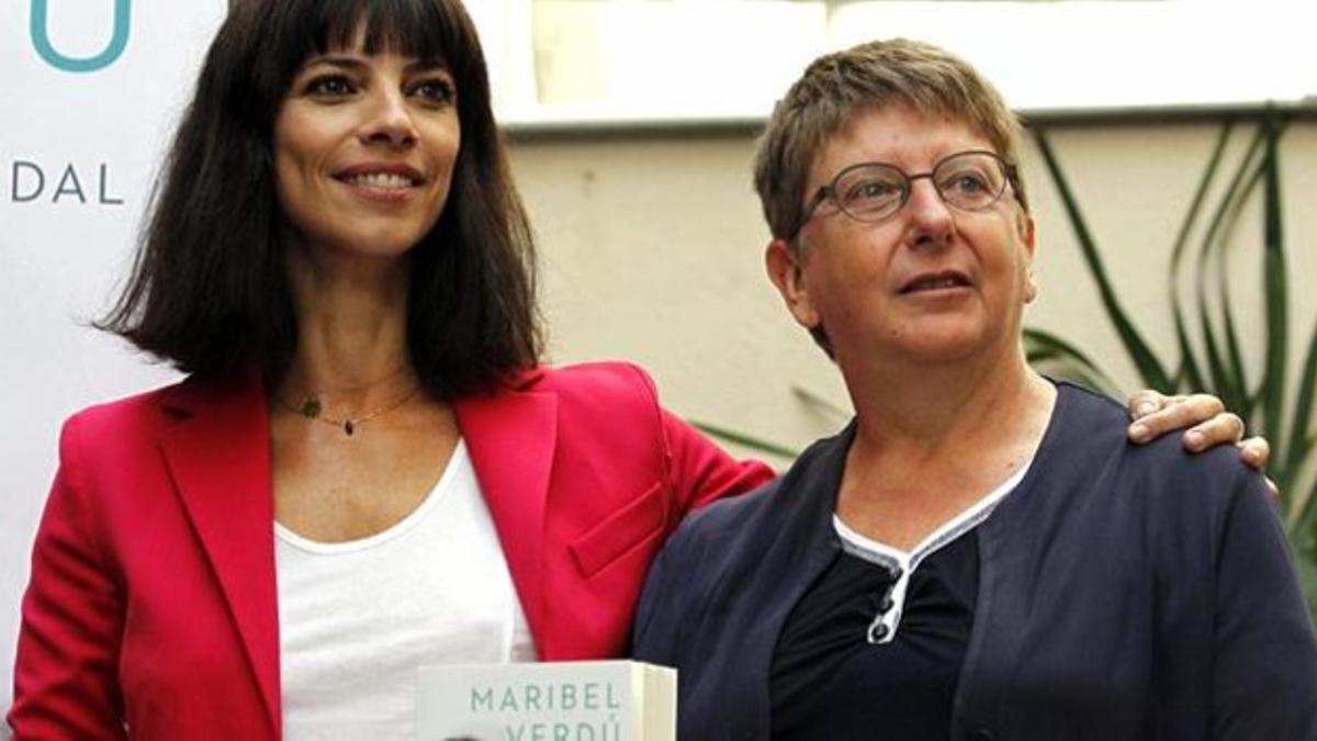 Maribel Verdú presenta su biografía en Madrid.
