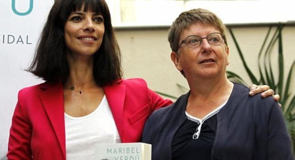 L’actriu Maribel Verdú, durant la presentació de la seva biografia a Madrid.
