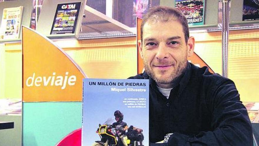 Miquel Silvestre, durante la presentación de su último libro en Madrid. / módem press