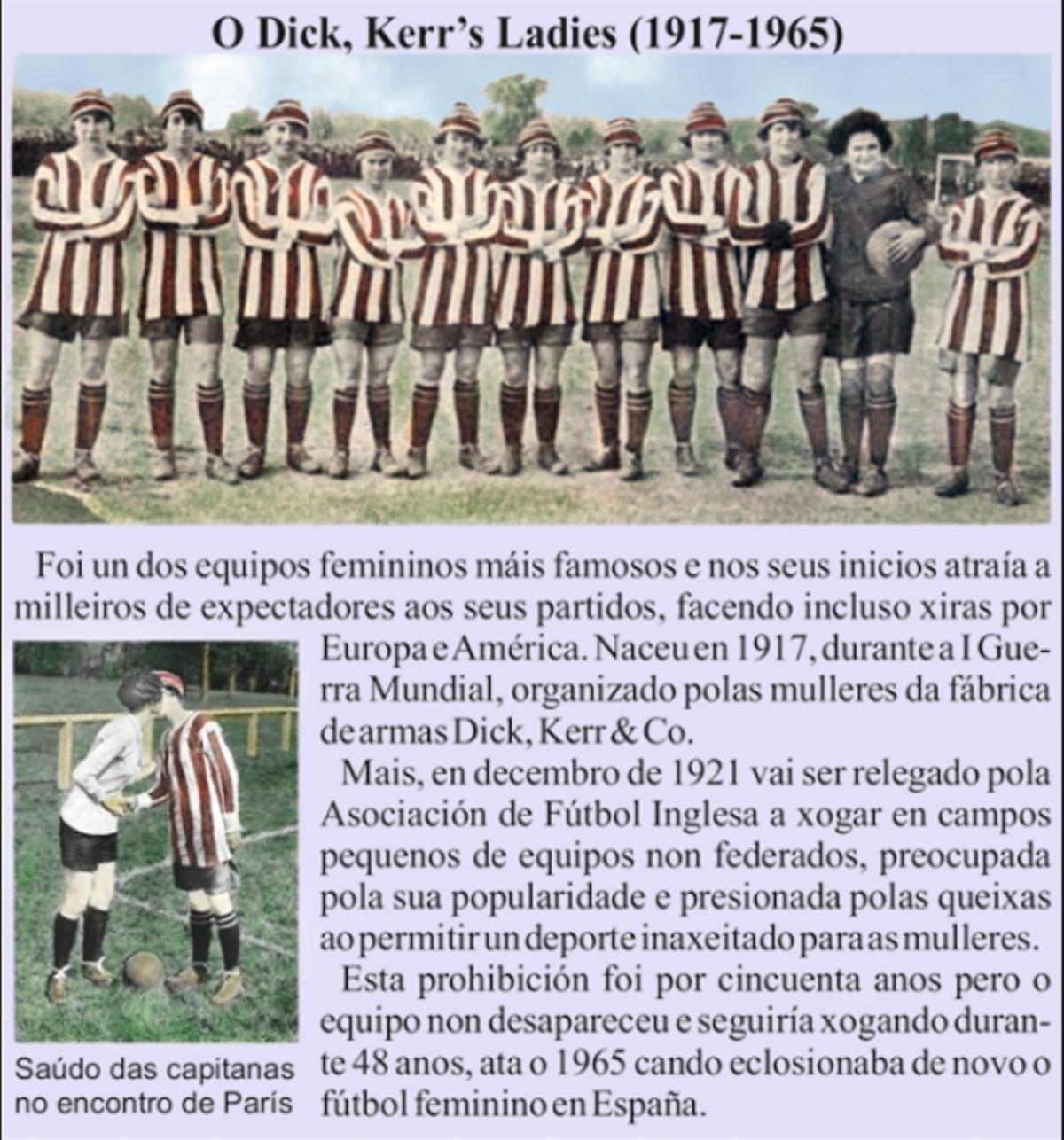 A historia Dick Kerrs Ladies.