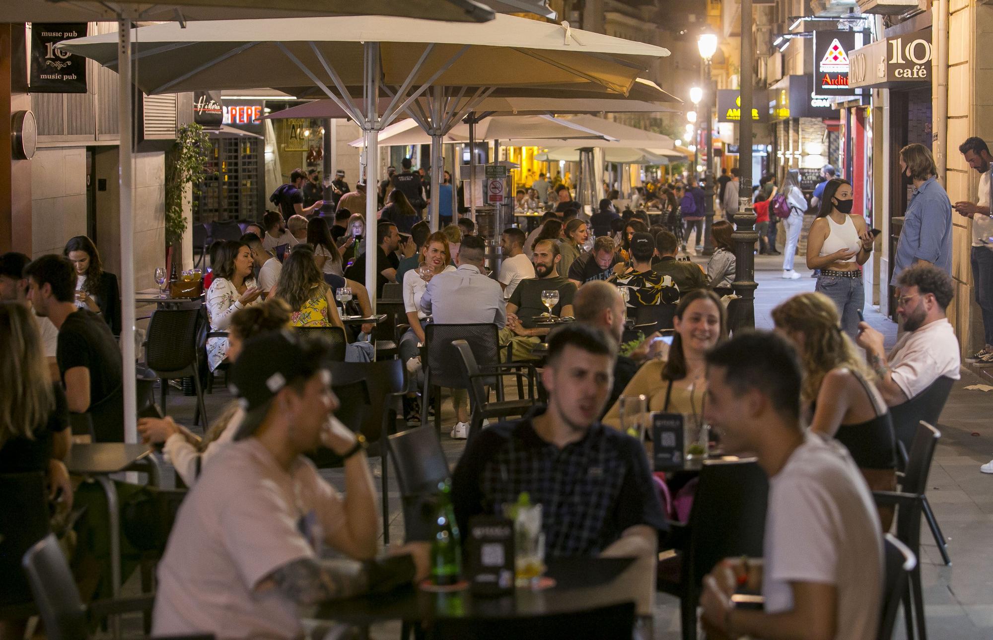 La vida sin estado de alarma en la provincia de Alicante