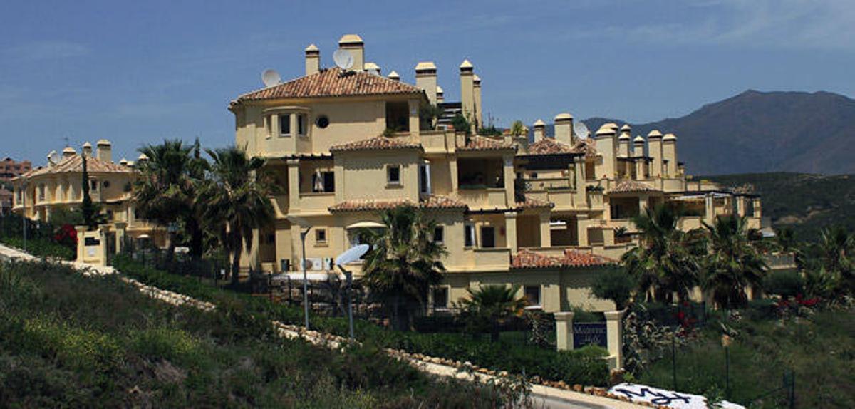 El proyecto de urbanización Majestic, en Casares, presunto objeto de delito urbanístico.