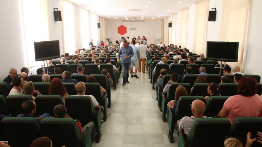 Asamblea de los representantes de los trabajadores de hostelería.