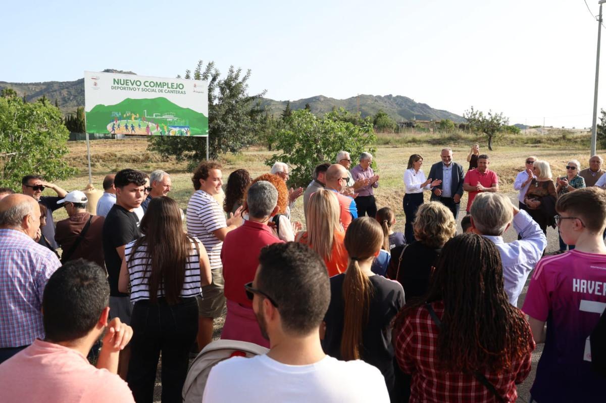 Terreno donde se proyecta la construcción del complejo deportivo.