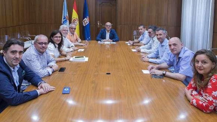 Junta de gobierno de la Diputación de Ourense. // FdV