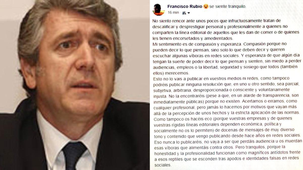 Rubio y su polémica carta abierta en Facebook