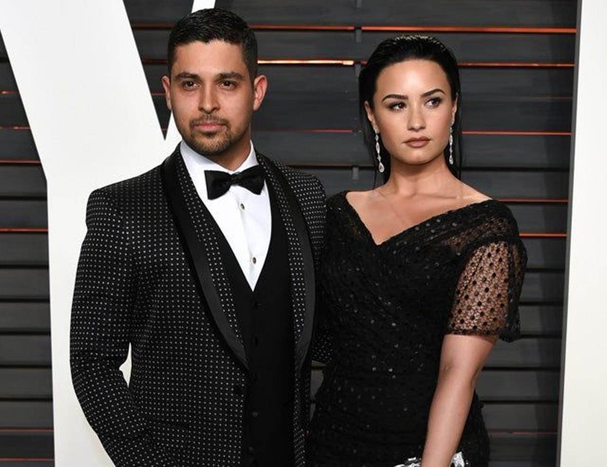 Wilmer Valderrama y Demi Lovato