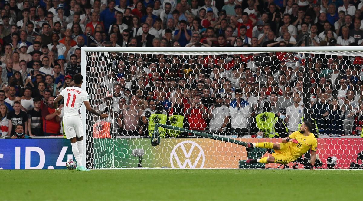 Así fue la tanda de penaltis en la que Italia conquistó la Eurocopa