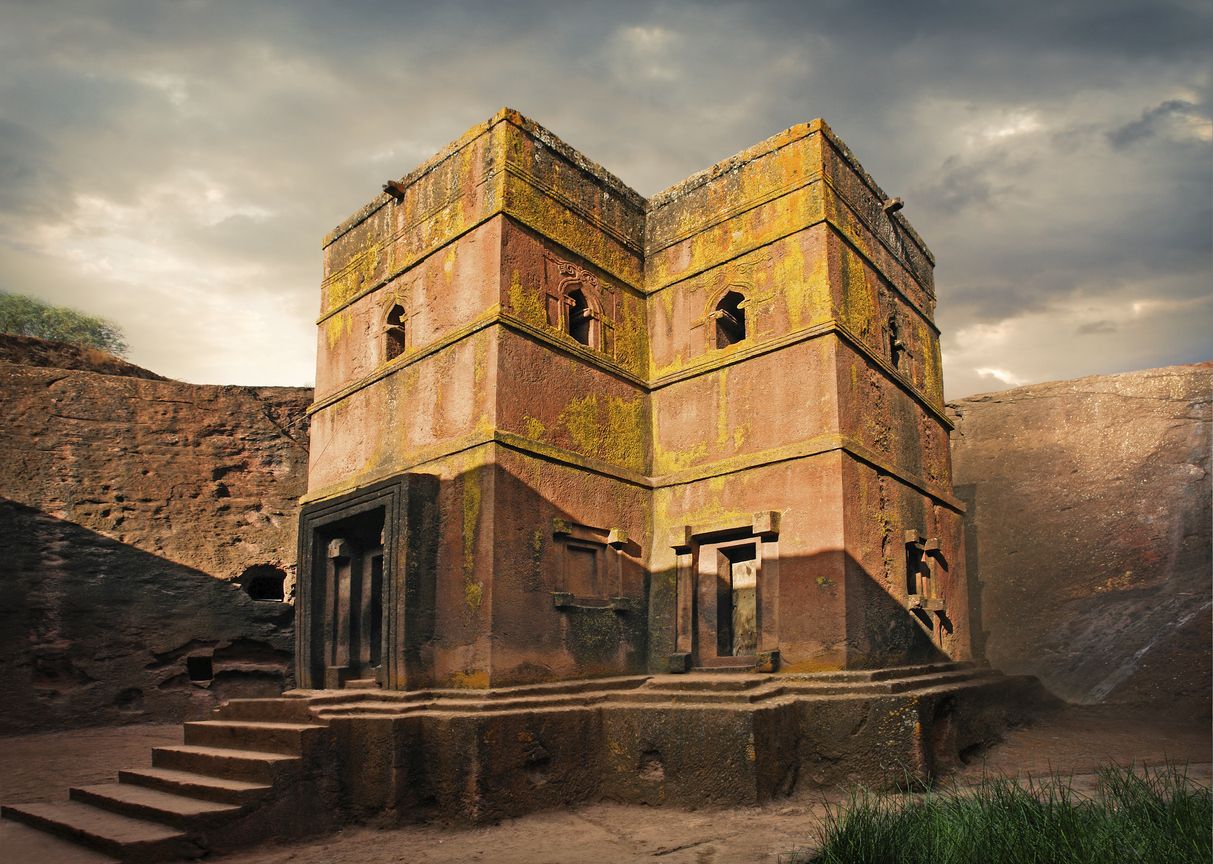 Iglesia Biet Ghiorgis, Lalibela