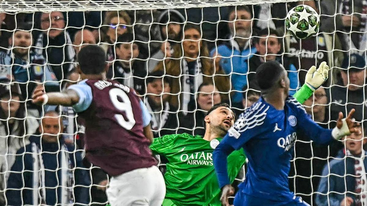 Resumen, goles y highlights del Aston Villa 3 - 2 PSG de la vuelta de cuartos de final de la Champions League