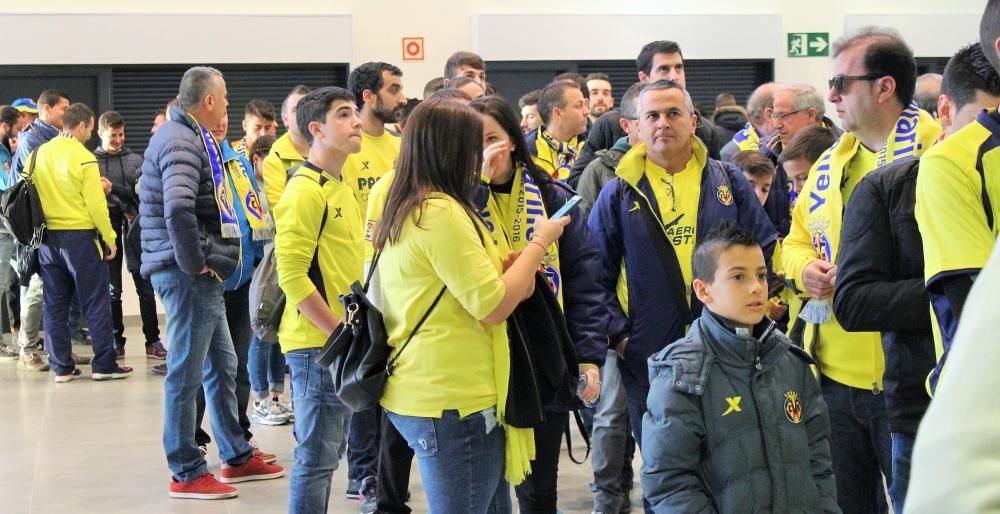 La afición amarilla viaja a Liverpool