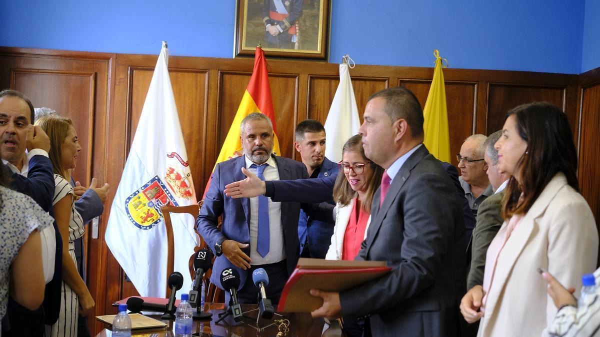 Un pleno anterior en Guía.
