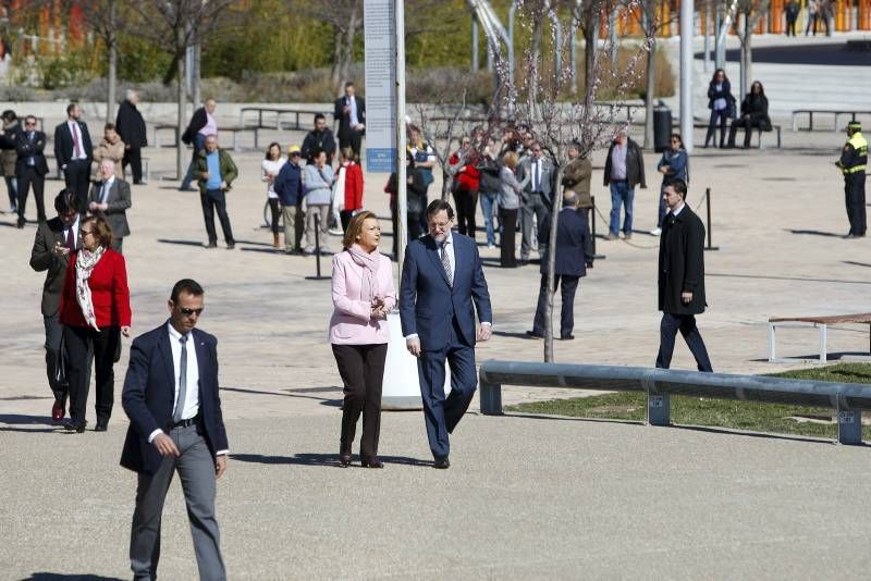 Fotogalería de la visita de Rajoy a la ribera del Ebro