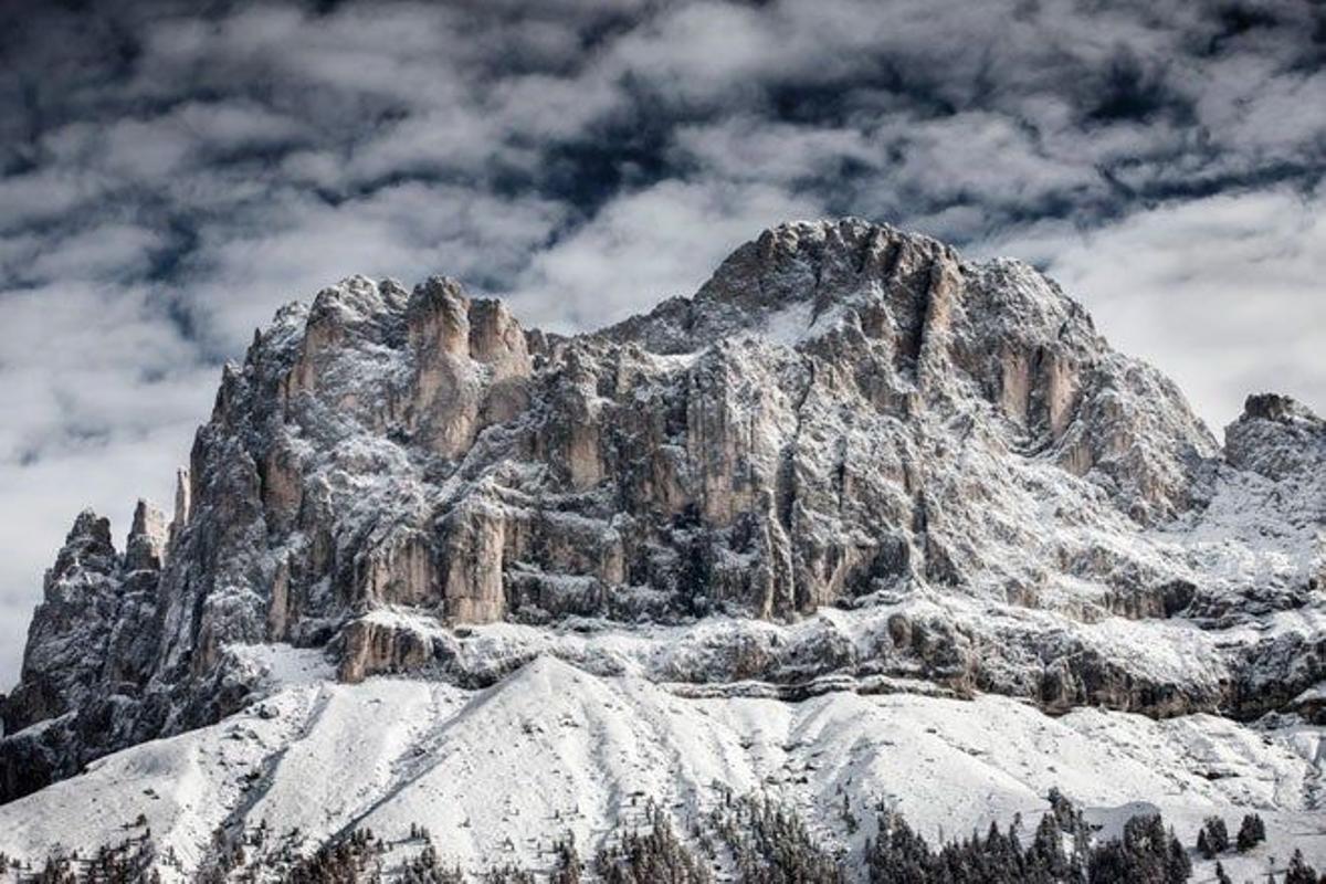 Una de las cumbres de Los Alpes.