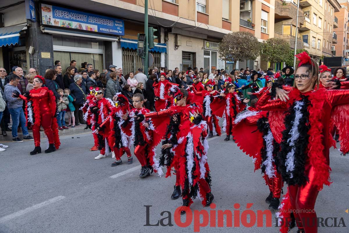 Los niños toman las calles de Cehegín en su desfile de Carnaval