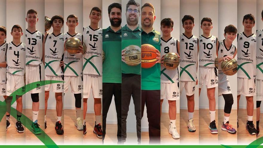 Cuatro Extremaduras ‘de póster’ para el nacional de selecciones autonómicas de baloncesto