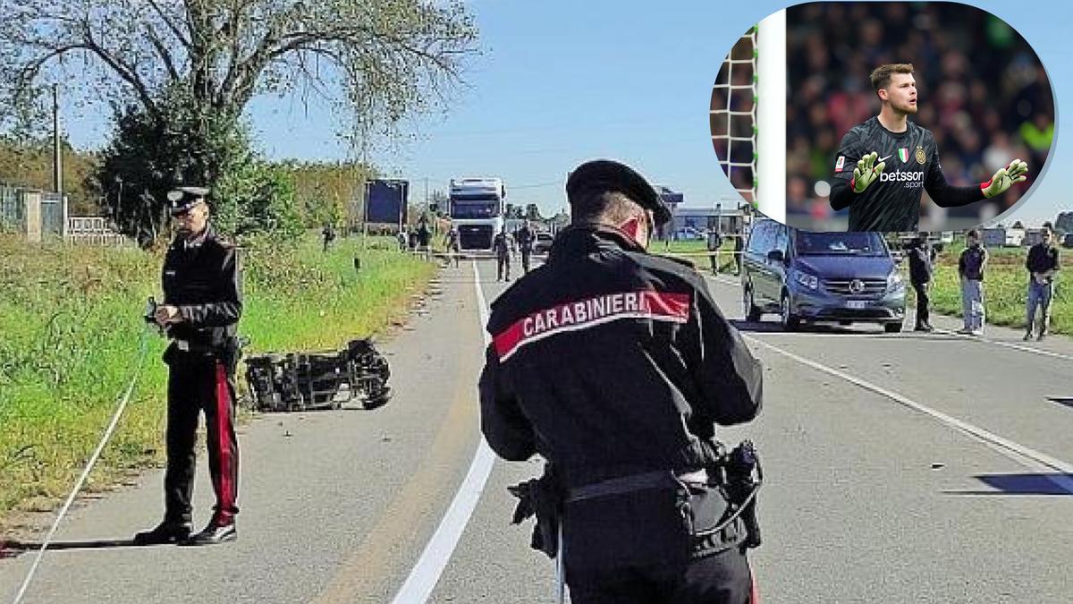 Josep Martínez, portero del Inter de Milán, implicado en un accidente mortal