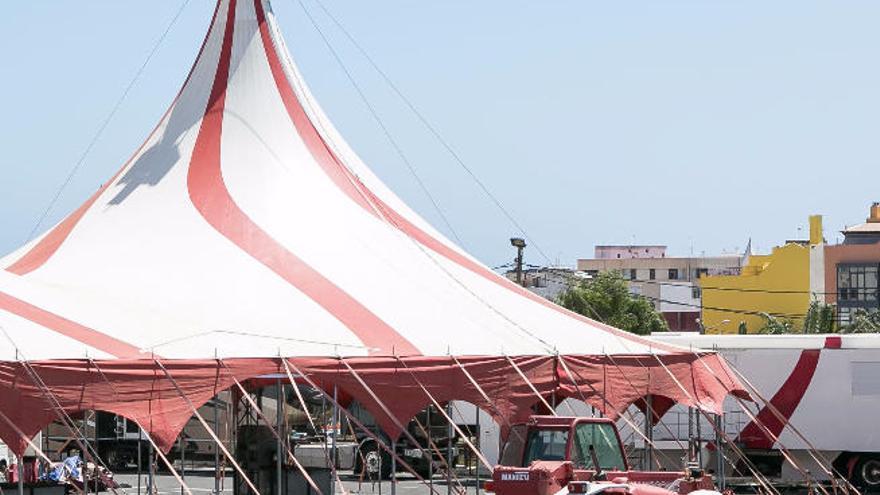 El Circo Alegría ofrece un show de acrobacias y fantasías sobre el agua