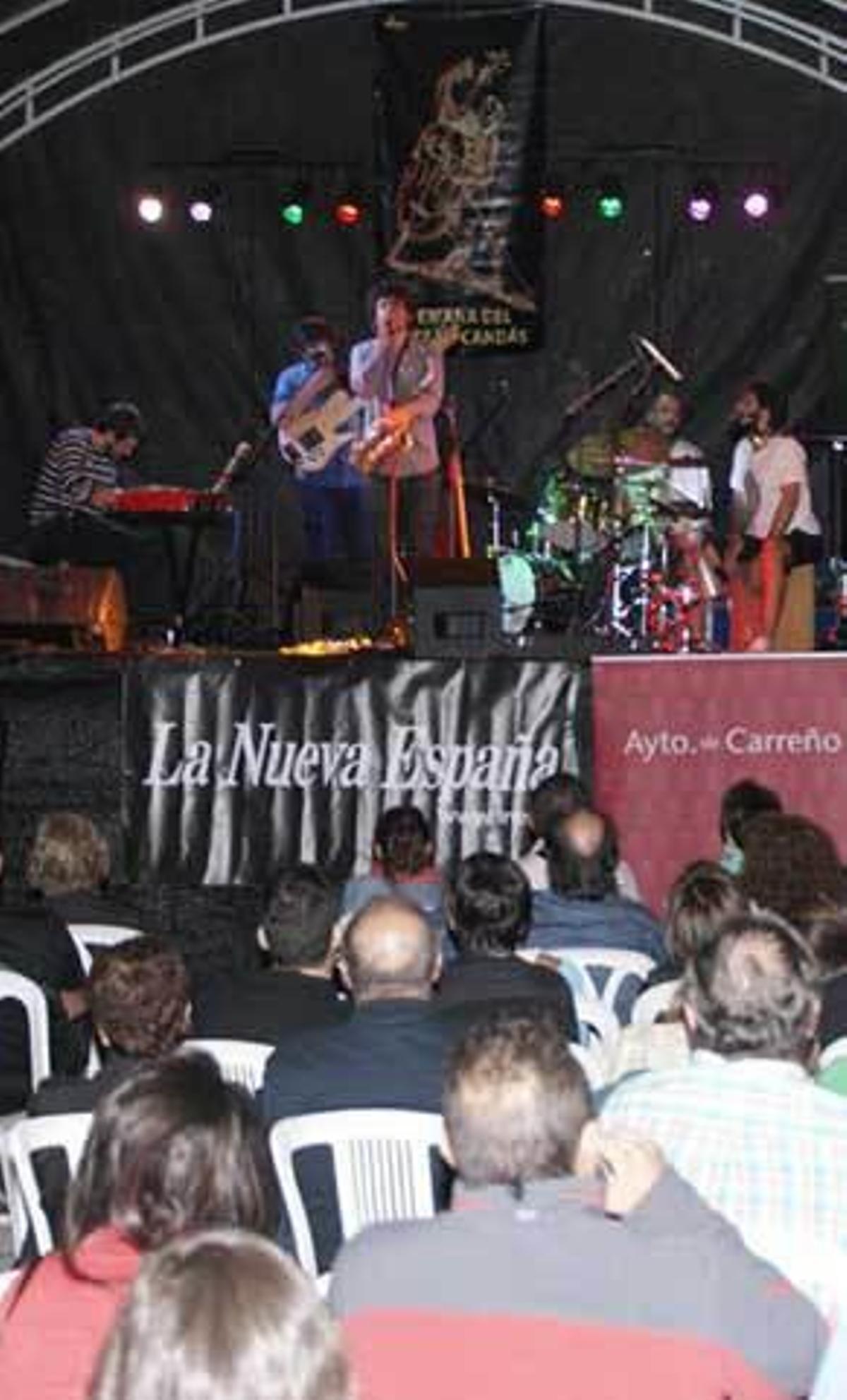 Lizana, en concierto.