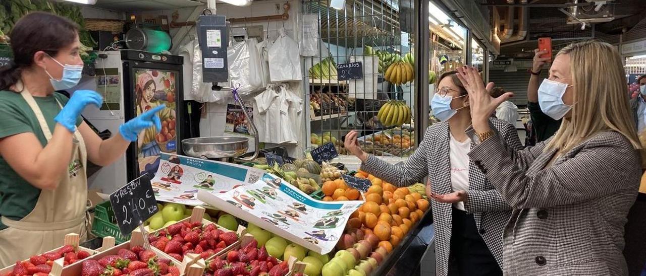 La consellera de Mercados, tras la presentación de los carteles