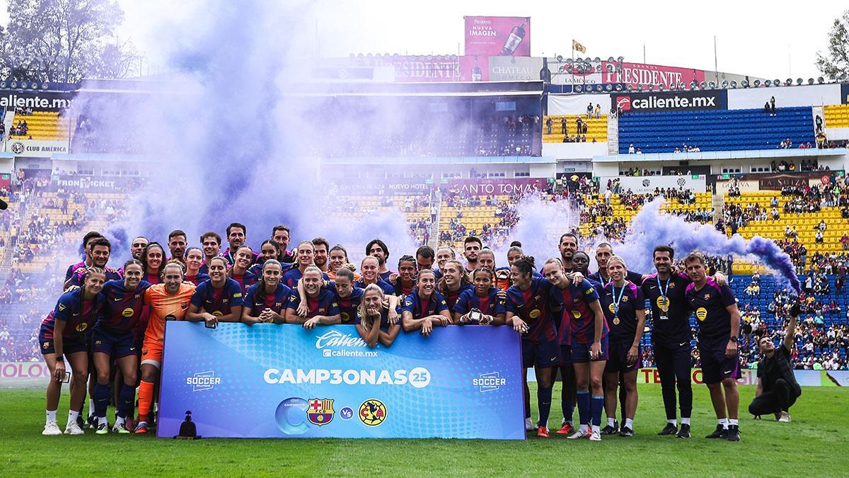 El Barça cierra su gira con una victoria ante el Club América