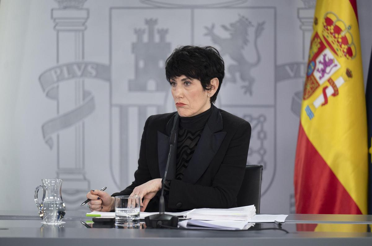 Elma Saiz, Ministra de Inclusión, Seguridad Social y Migraciones del Gobierno de España.