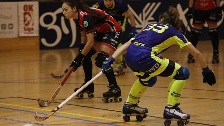 El Telecable Gijón de hockey patines golea (1-8) al Igualada antes de afrontar la Copa de Europa