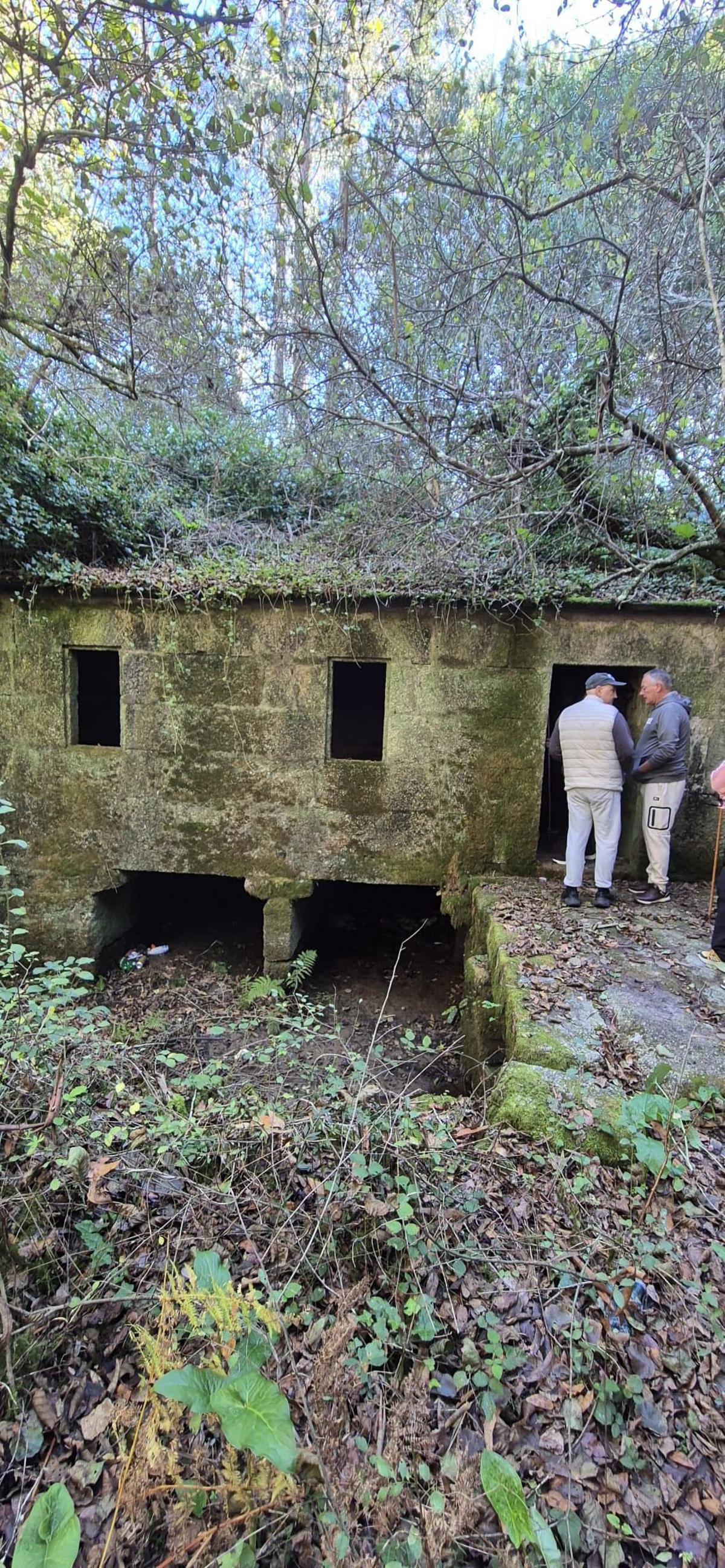 Uno de los molinos de O Grove.