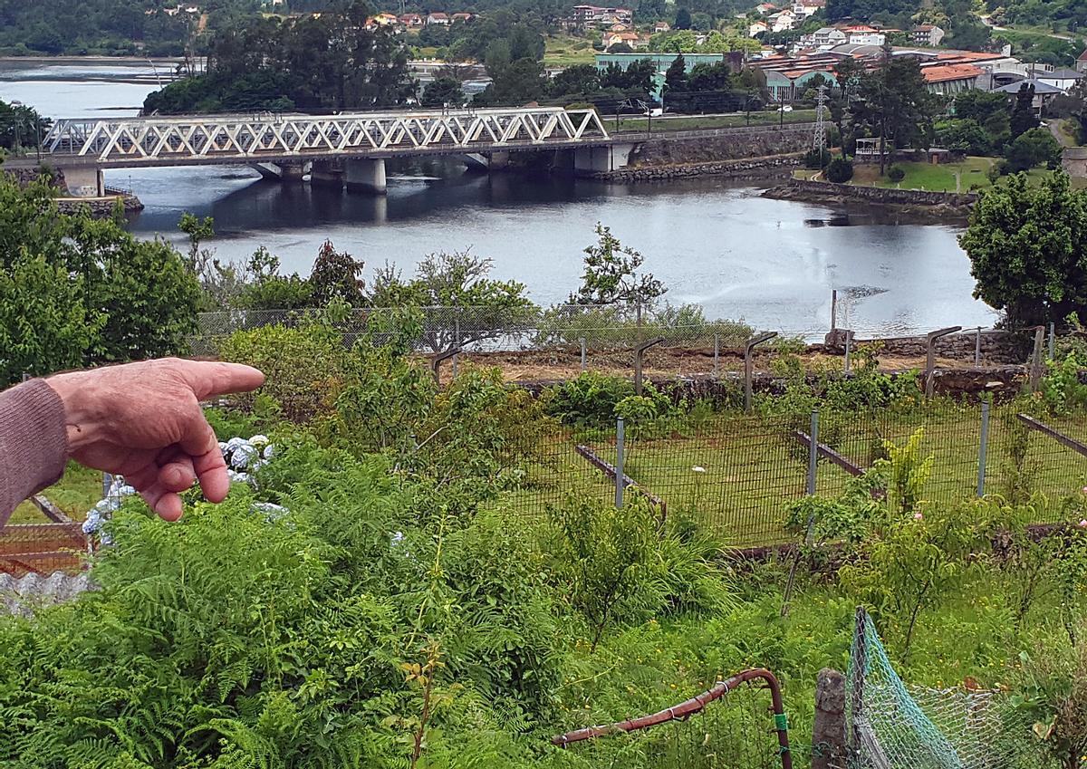 La finca en la que fueron hallados los restos óseos de Manuela Barbosa.